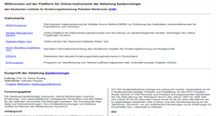 Desktop Screenshot of epi.dife.de